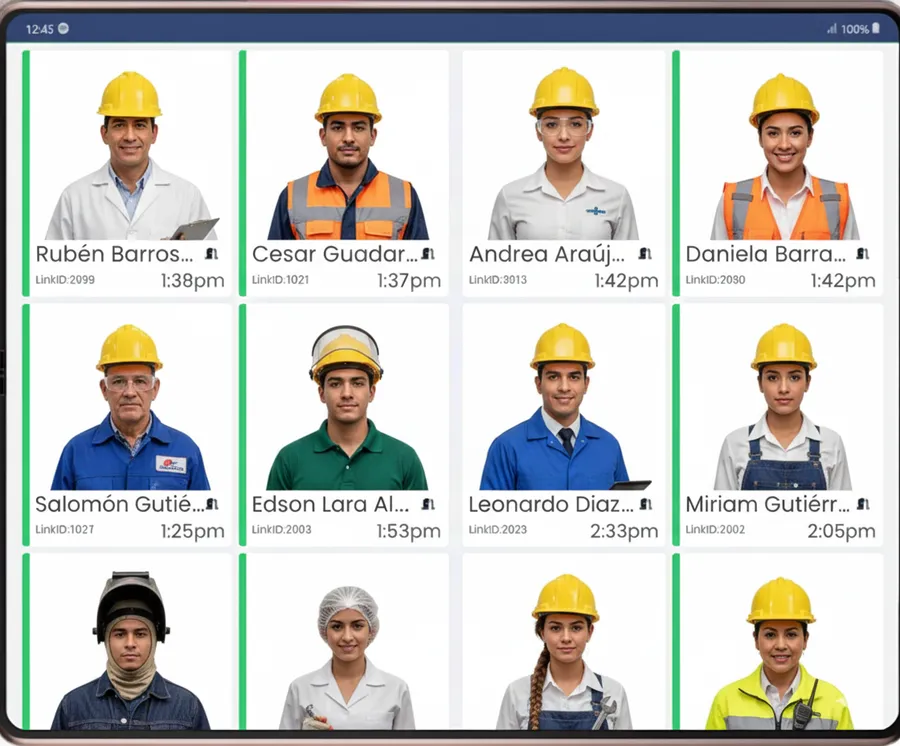 Modo Foto para verificación visual